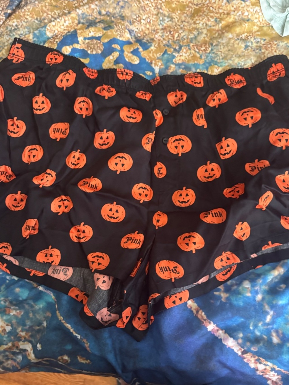 VS Pink Halloween Silk Shorts - Picture 3 of 3